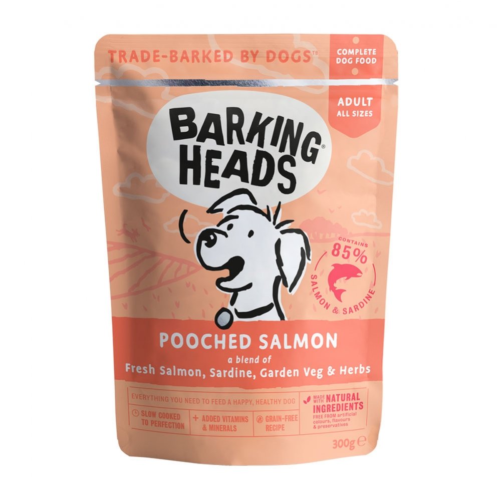 Barking Heads Pooched Salmon 300 g Hund - Hundemat - Våtfôr