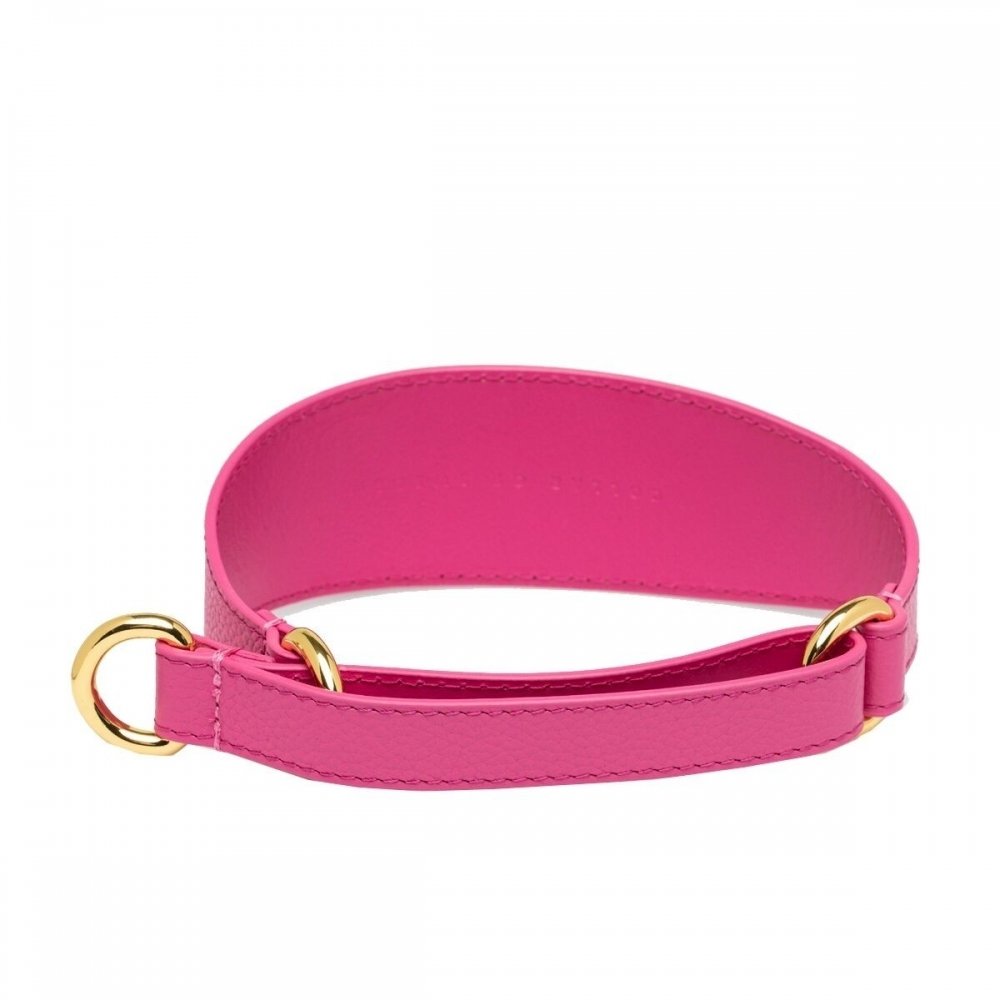 Collar of Sweden Brett Hundhalsband Mørk Rosa (L) Hund - Hundeutstyr - Hundehalsbånd