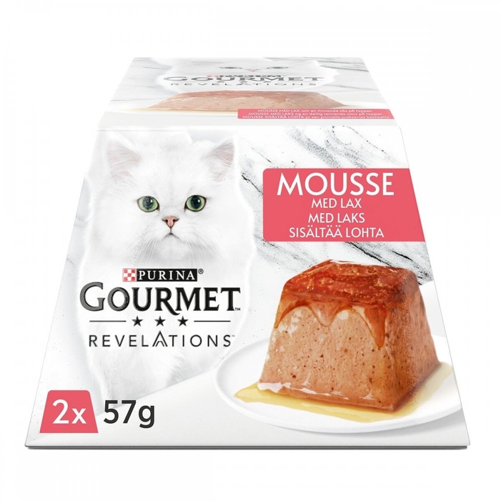 Gourmet Revelations Salmon 2x57 g Katt - Kattemat - Våtfôr