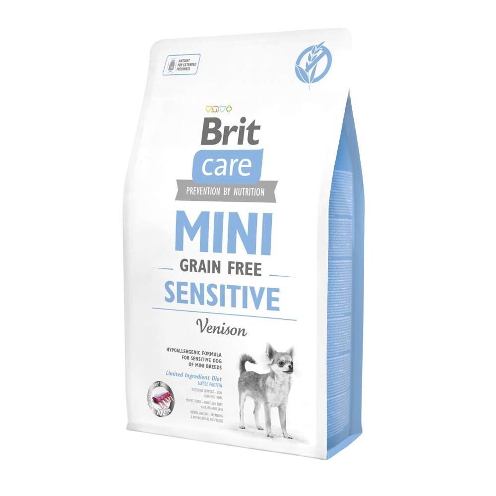 Brit Care Mini Grain Free Sensitive (2 kg) Hund - Hundemat - Spesialfôr - Hundefôr til følsom hud