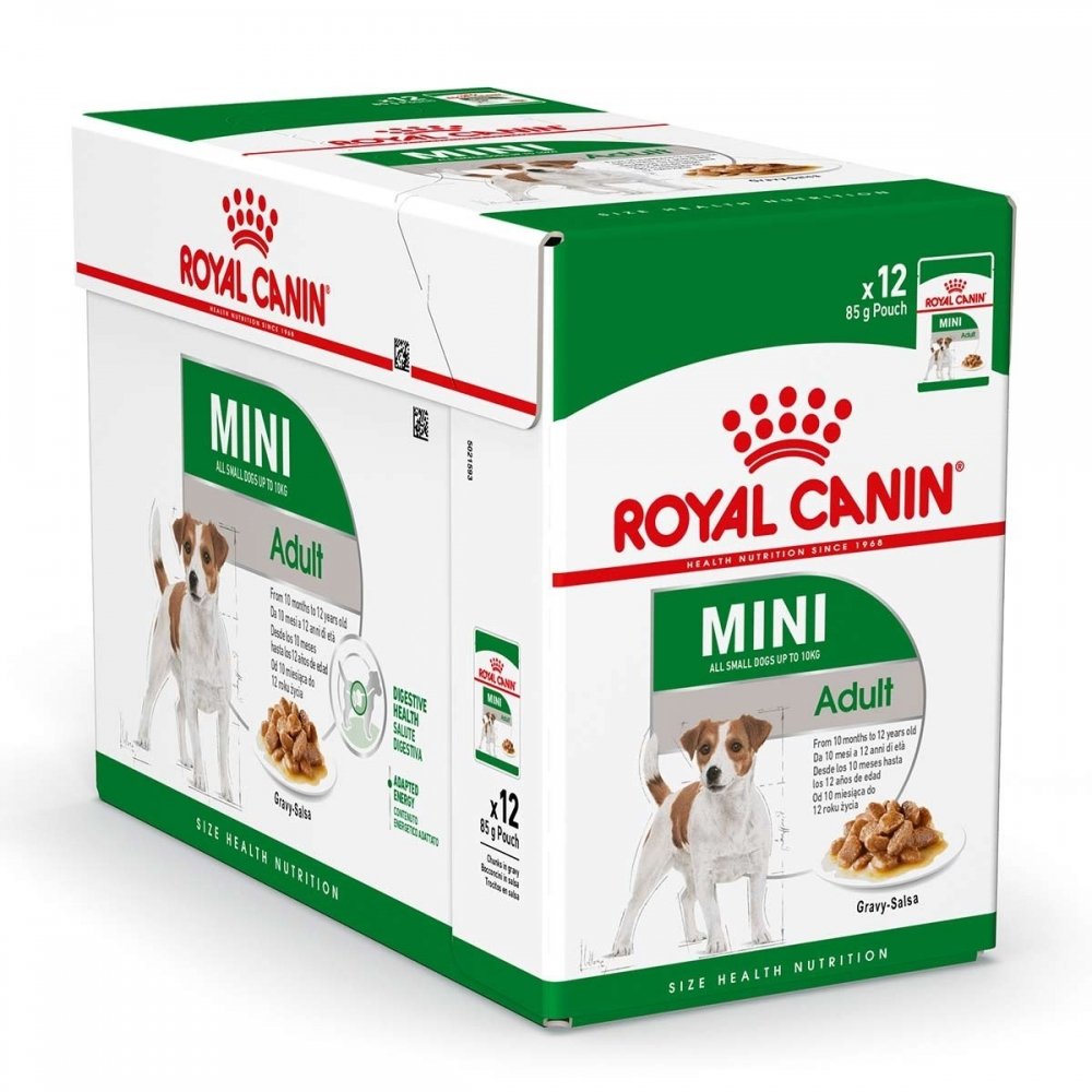 Royal Canin Mini Adult våtfôr (12x85g) Hund - Hundemat - Våtfôr