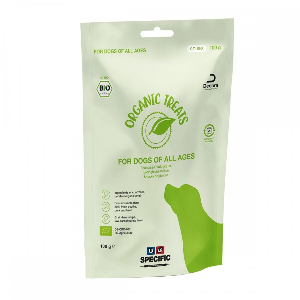 Bilde av Specific Dog CT-BIO Organic Treats 100 g - Alt til hunden