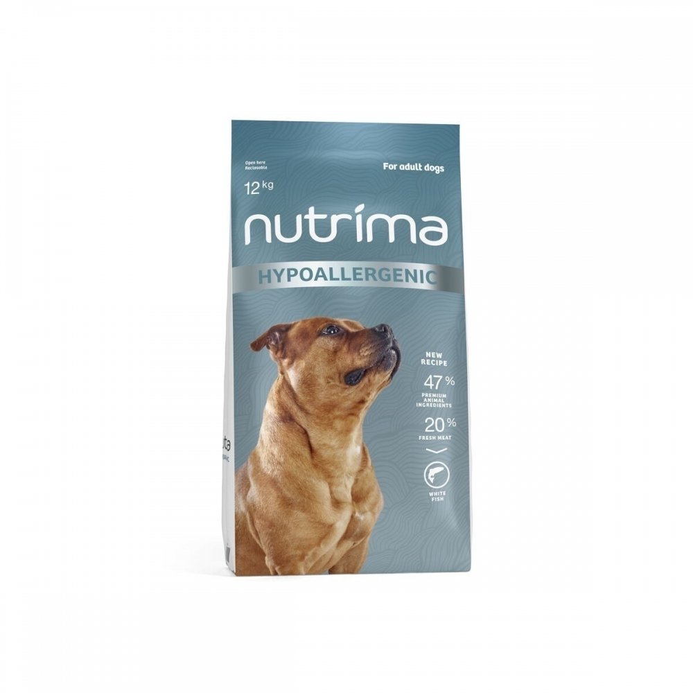 Nutrima Dog Adult Hypoallergenic (12 kg) Hund - Hundemat - Tørrfôr