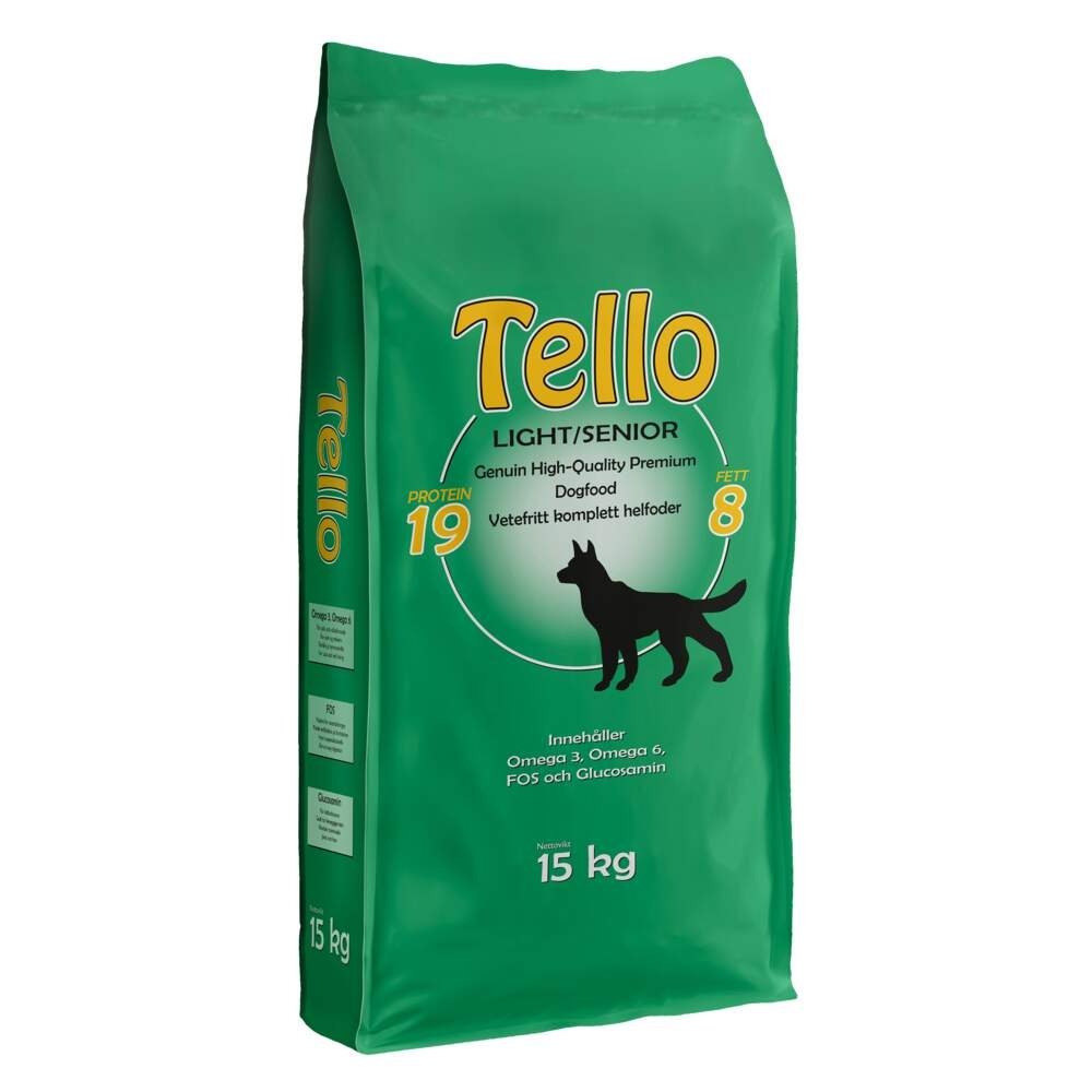 Tello Light/Senior Hund - Hundemat - Seniorfôr til hund