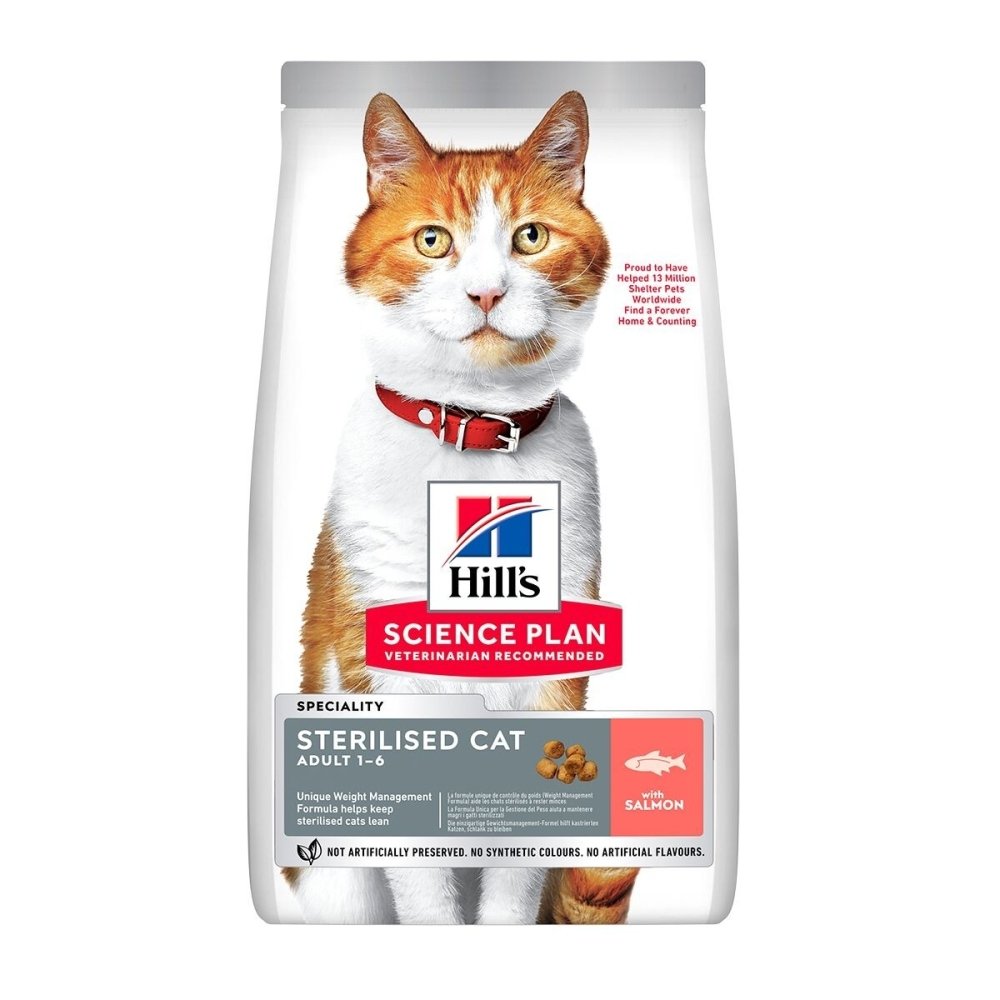 Hill's Science Plan Feline Adult Sterilised Salmon (15 kg)
