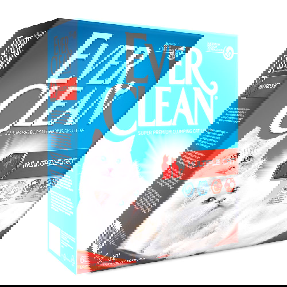 Ever Clean Multiple Cat Kattesand (6 l)