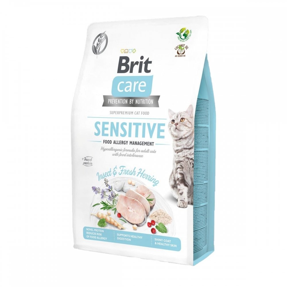 Bilde av Brit Care Cat Grain Free Sensitive Insect & Fresh Herring (2 Kg)