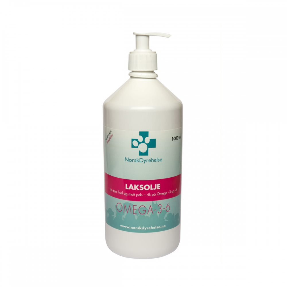 Norsk Dyrehelse Lakseolje (1000 ml)