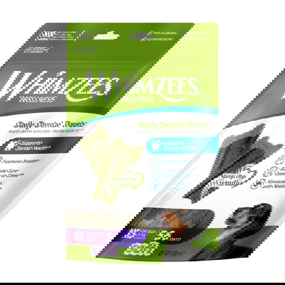 Whimzees Soft Dentaltygg (XS)