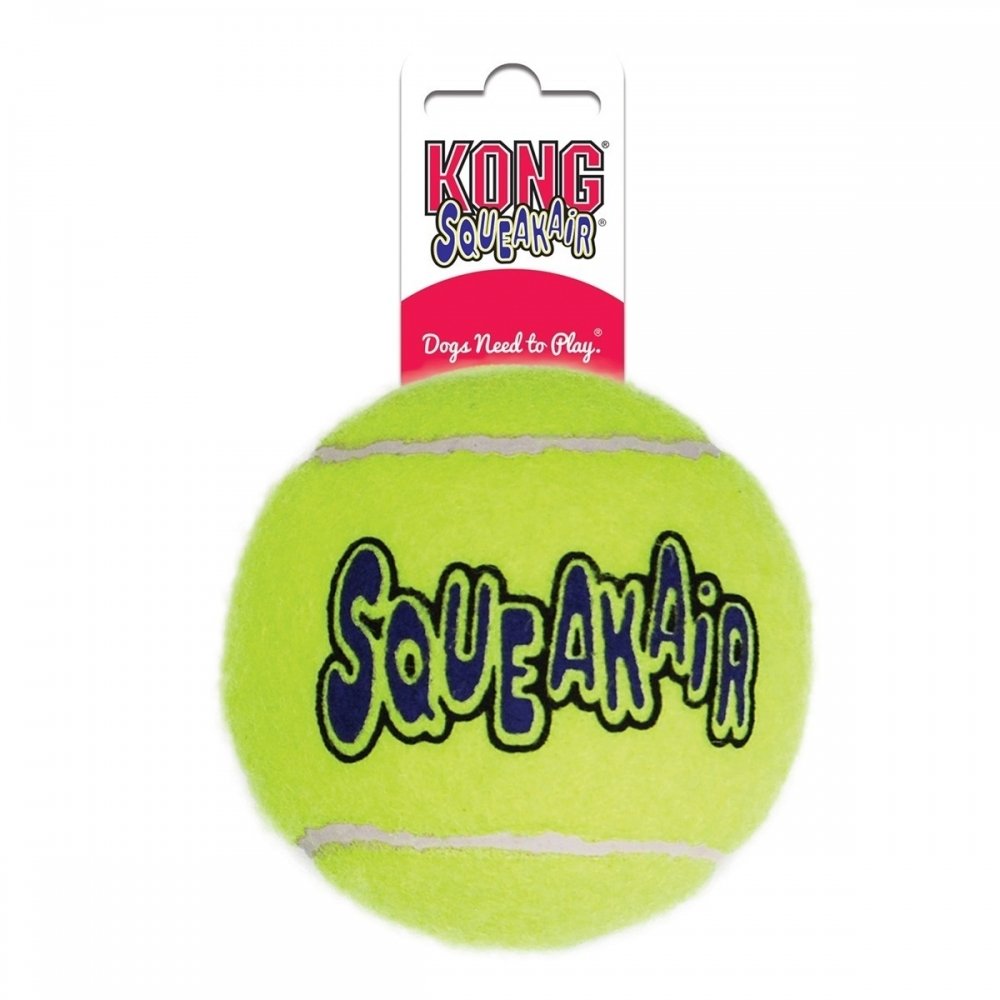 KONG AirDog Squeaker Tennisboll (L) Hund - Hundeleker - Ball til hund