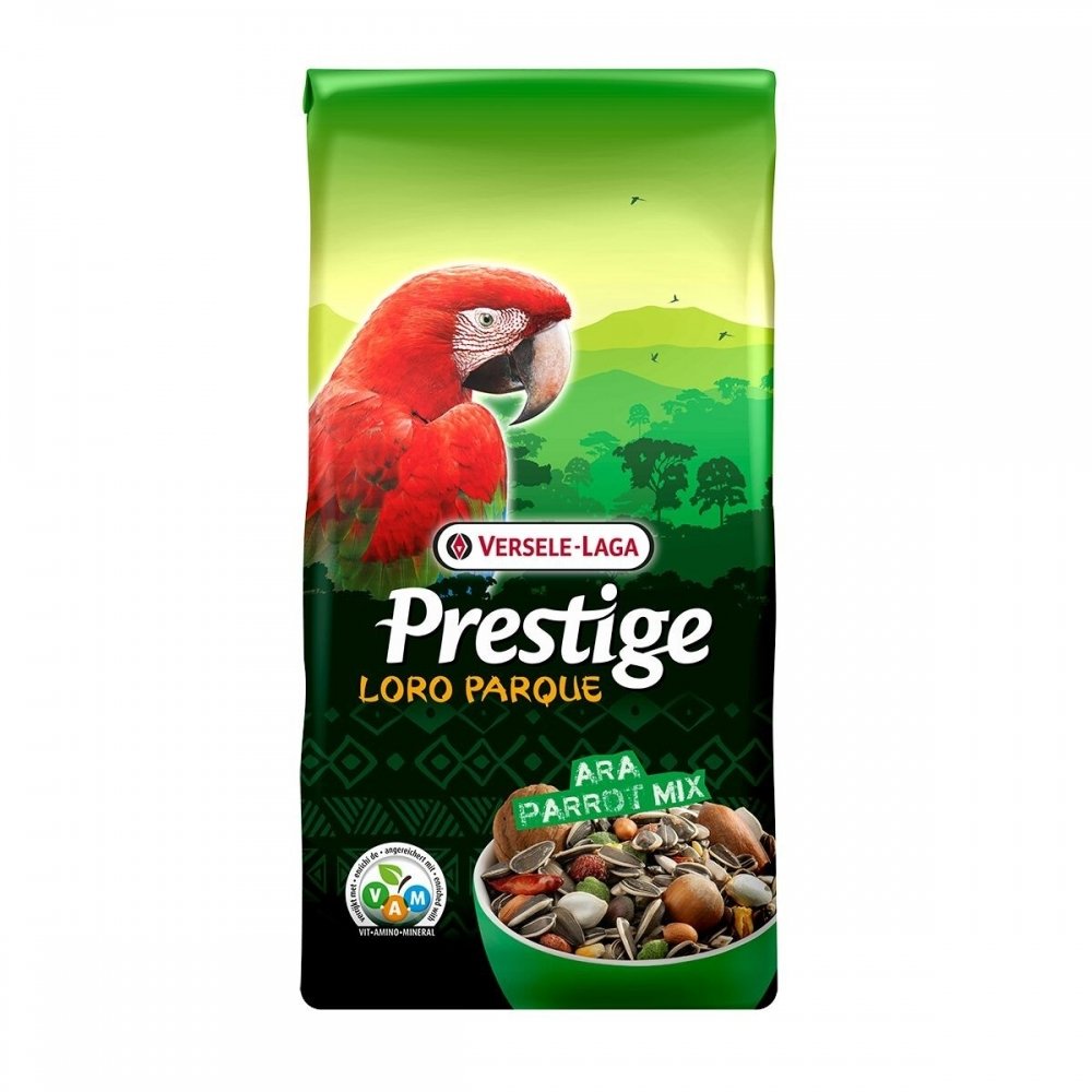 Versele-Laga Prestige Loro Parq Ara Parrot Mix 15 kg Fugl - Fuglemat