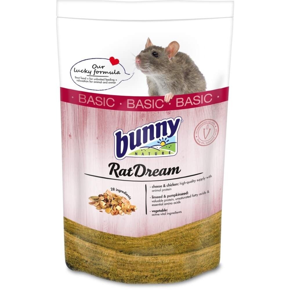 Bunny Nature Råtta Dream Basic 1,5 kg Andre smådyr - Tamrotte & Mus