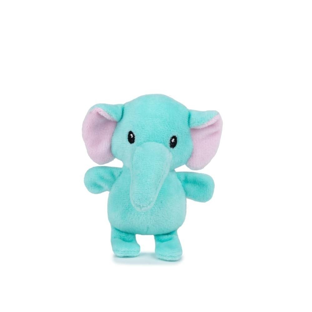 Little&Bigger PastelClouds Plysj Elefant (13 cm) Valp - Valpeleker