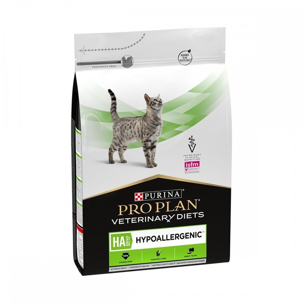 Bilde av Purina Pro Plan Veterinary Diets Cat Ha Hypoallergenic (3,5 Kg)