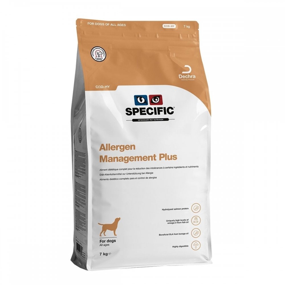 Specific Dog Allergy Management Plus COD-HY 7 kg