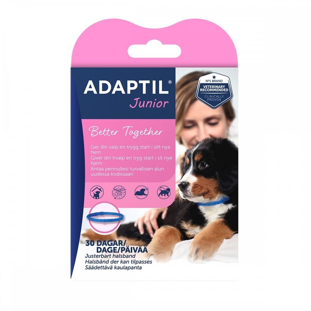 Adaptil Junior Halsband Hund - Hundehelse - Beroligende til hund