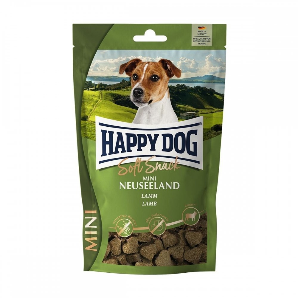 Happy Dog Neuseeland Mini Mykt Hundegodteri 100g Hund - Hundegodteri - Godbiter til hund