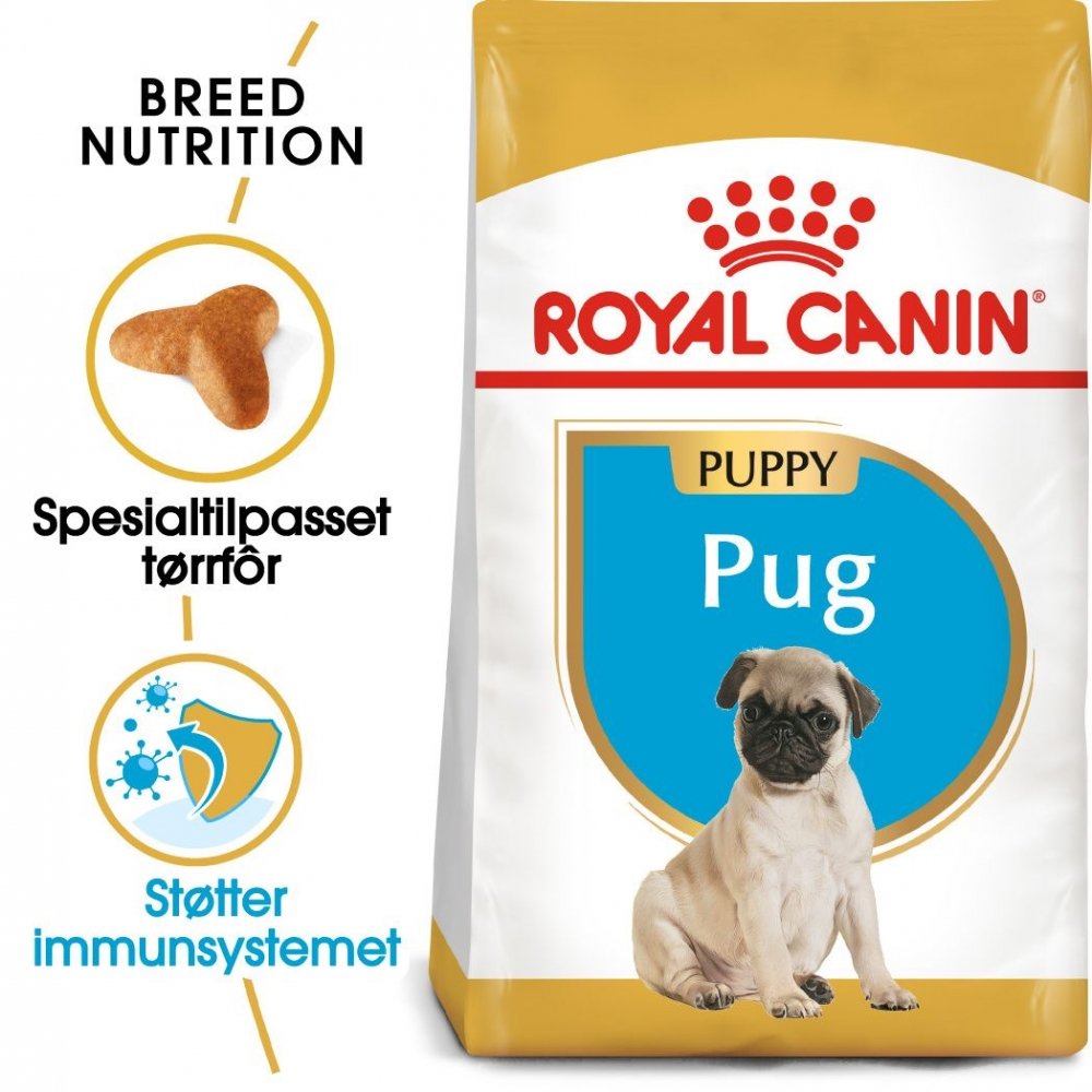 Royal Canin Pug Puppy (1.5 kg) Hund - Hundemat - Tørrfôr