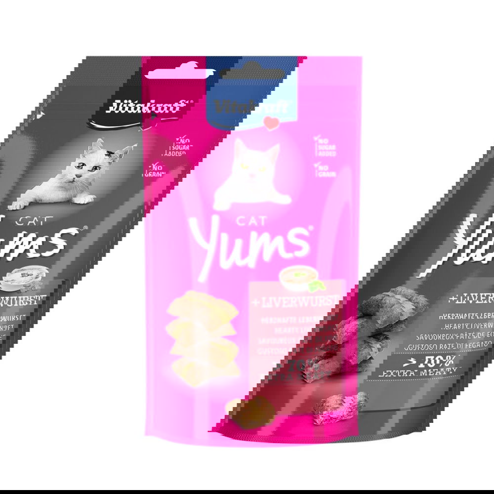 Vitakraft Cat Yums Liver Sausage 40 g