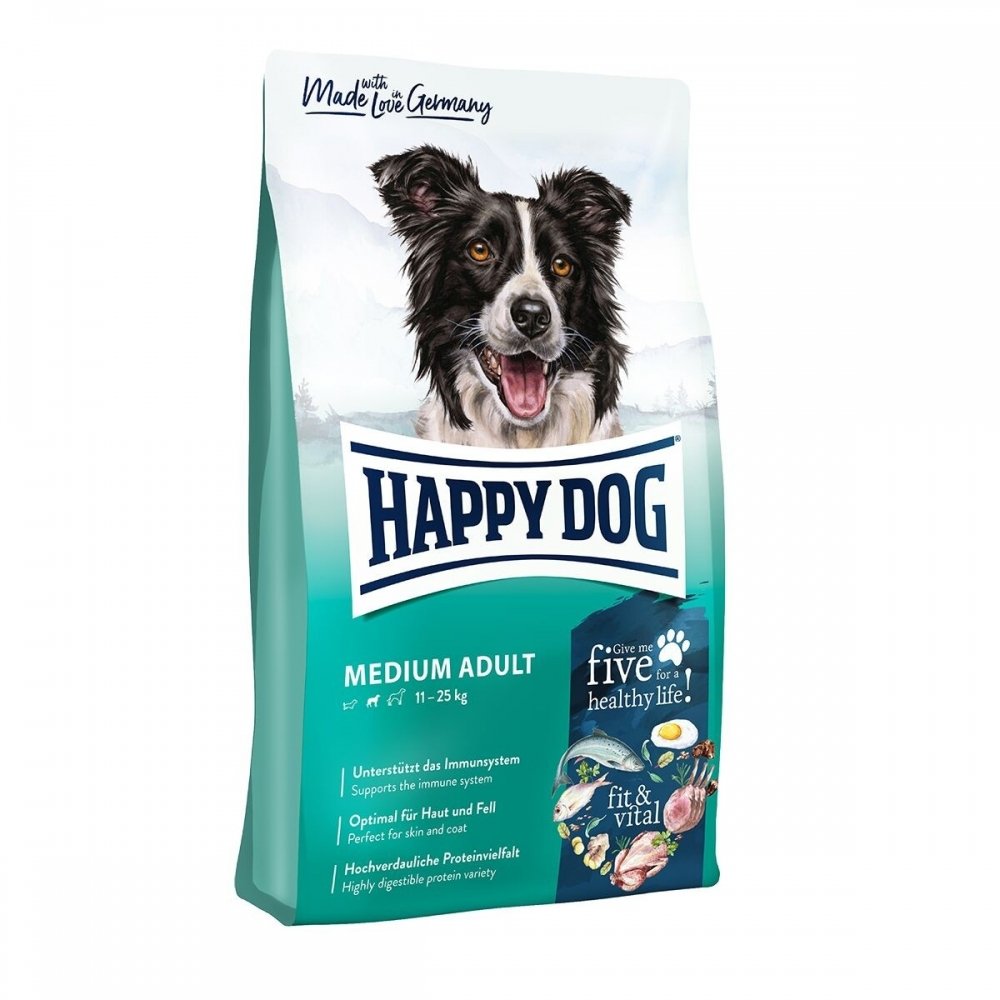 Happy Dog Medium Adult 12 kg Hund - Hundemat - Tørrfôr