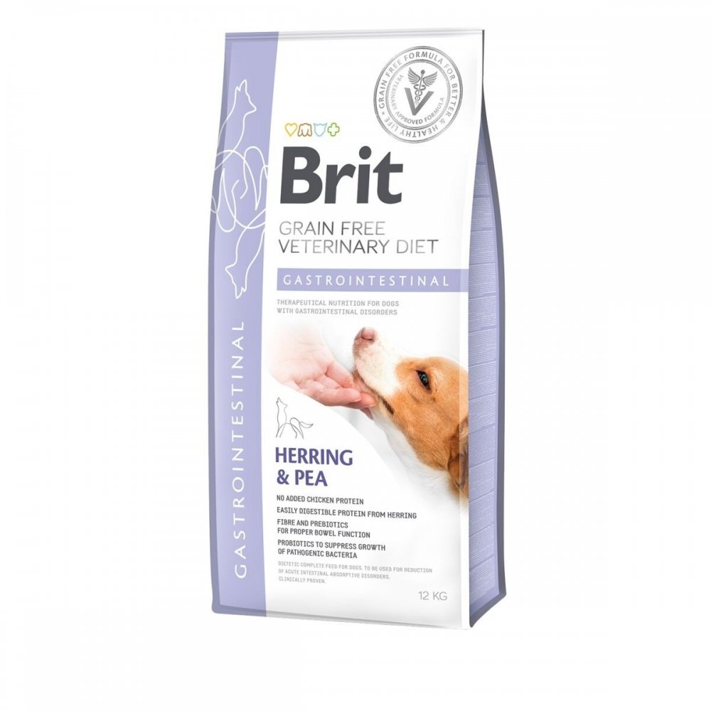 Brit Veterinary Diet Dog Gastrointestinal Grain Free (12 kg) Veterinærfôr til hund - Mage- & Tarmsykdom