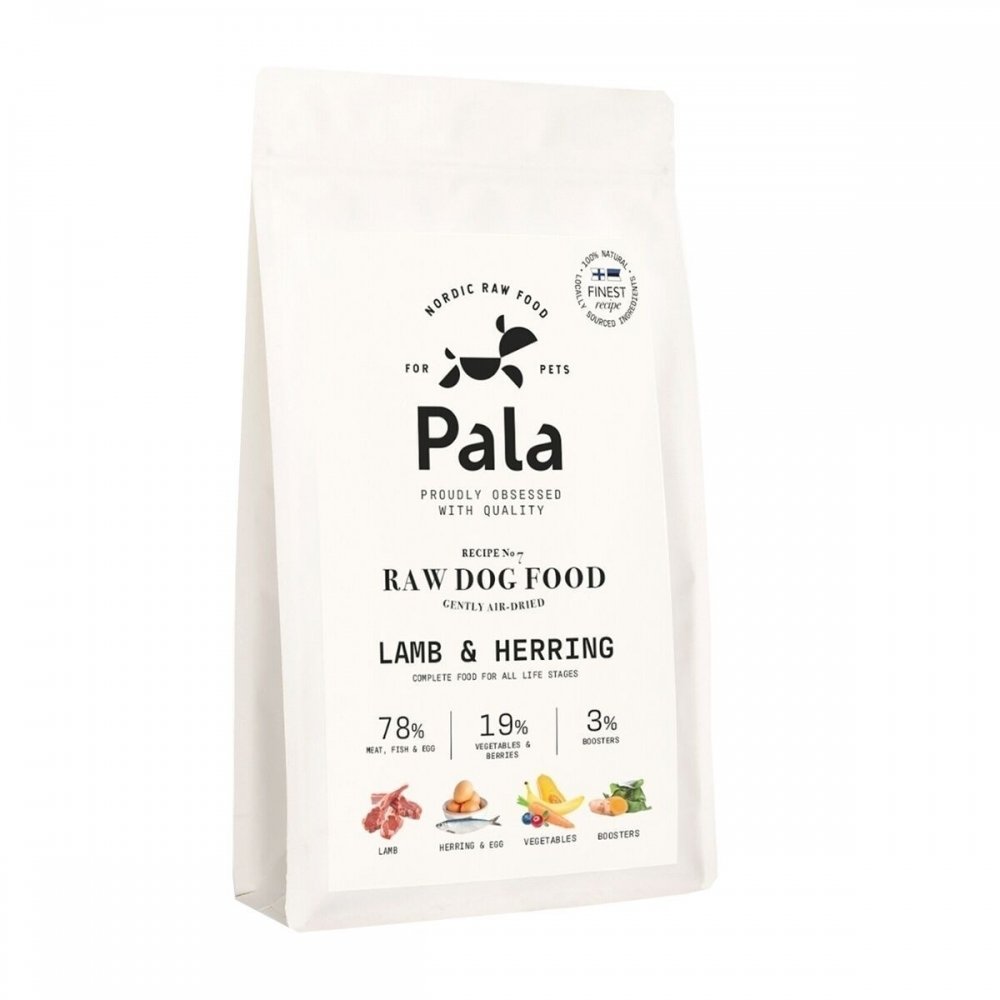Pala Air Dried Lamb & Herring (1 kg) Hund - Hundemat - Tørrfôr