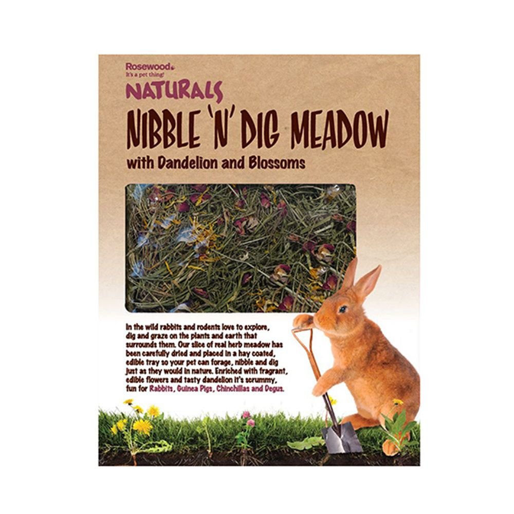 Rosewood Nibble'n'Dig Meadow Kanin - Kaningodteri