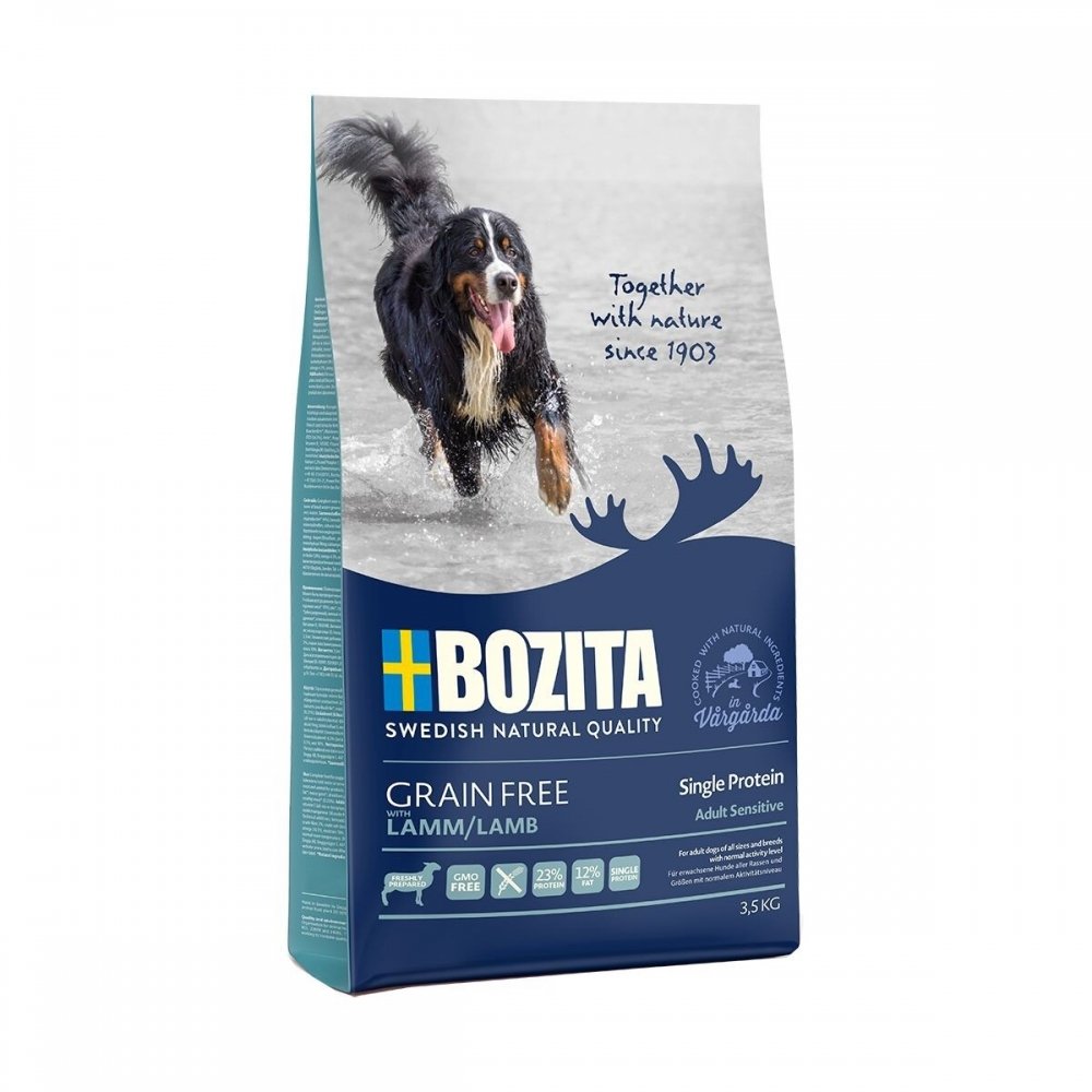 Bozita Grain Free Lamb (3,5 kg) Hund - Hundemat - Kornfritt hundefôr