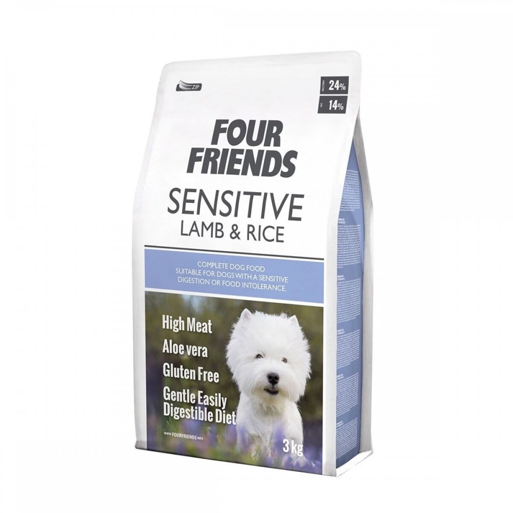 FourFriends Dog Sensi Dog Low Calorie (3 kg) Hund - Hundemat - Spesialfôr - Diettfôr til hund