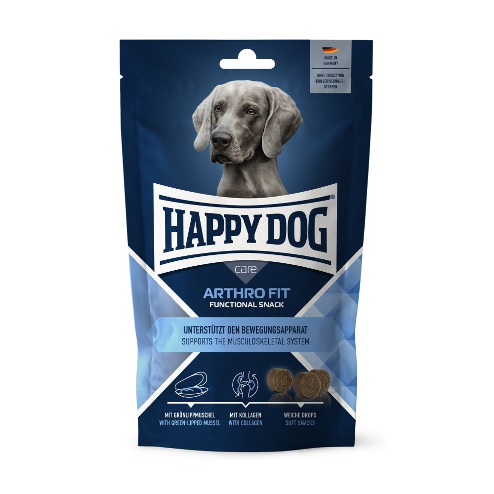 Happy Dog Care Arthro Fit Hundegodteri 100 g Hund - Hundegodteri - Godbiter til hund