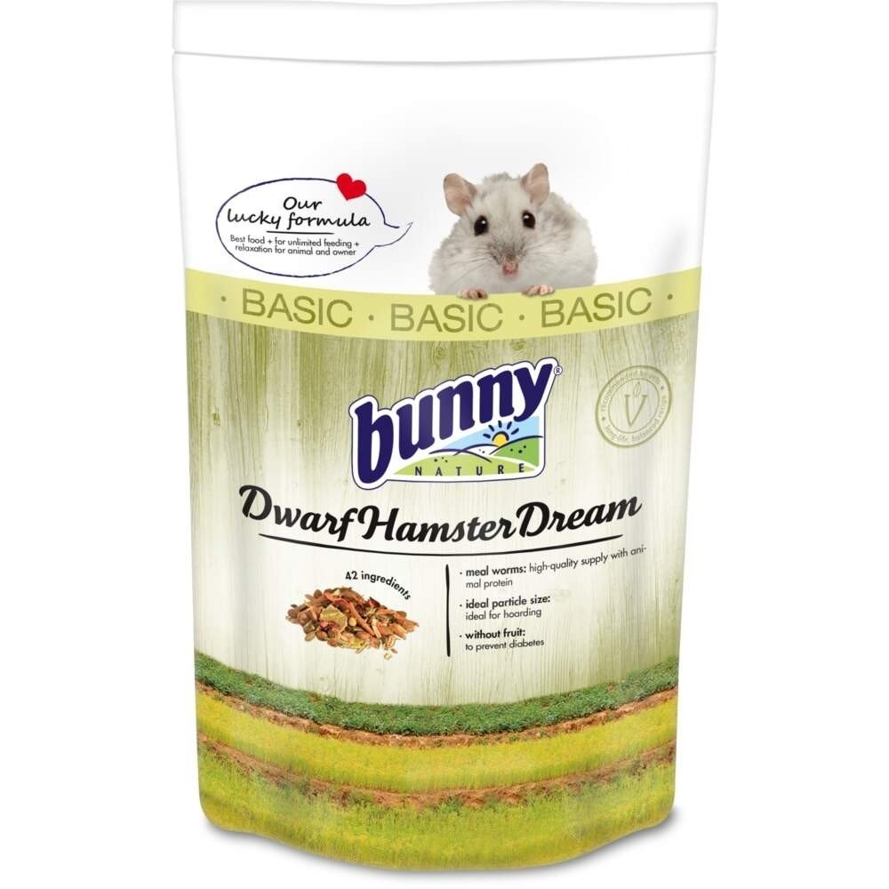 Bunny Nature Dverg hamster Dream Basic 600 g Hamster - Hamstermat