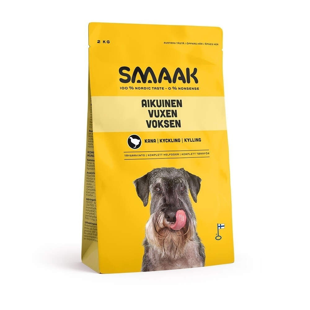 Bilde av SMAAK Dog Adult Kylling (2 kg) - Alt til hunden