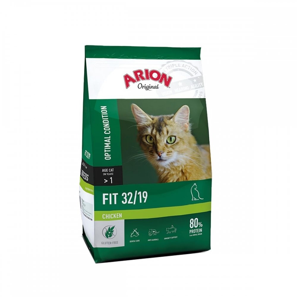 Arion Original Cat Fit (7,5 kg) Katt - Kattemat - Tørrfôr