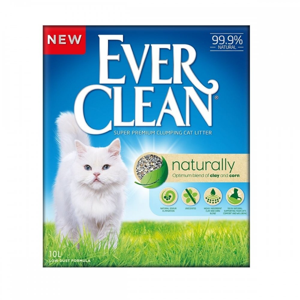 Ever Clean Naturally (10 l) Katt - Kattesand