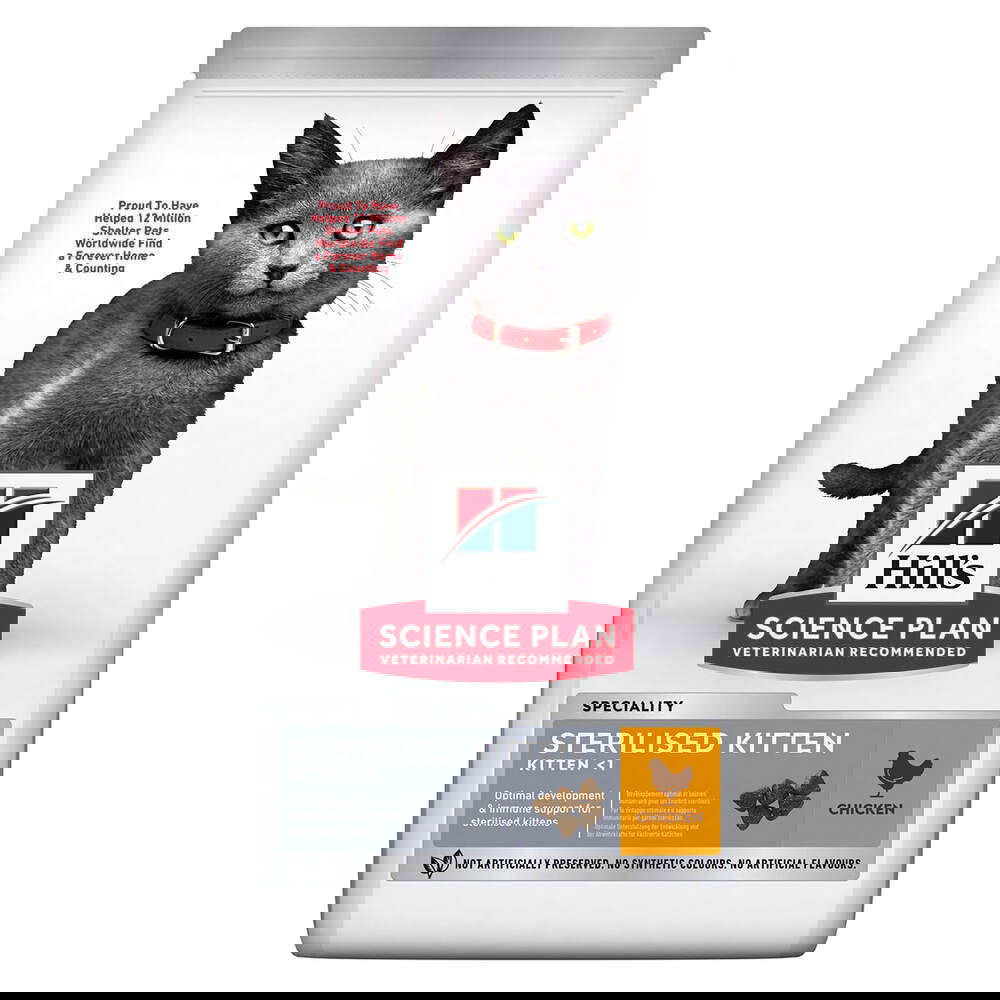 Hill's Science Plan Kitten Sterilised Chicken (1,5 kg)