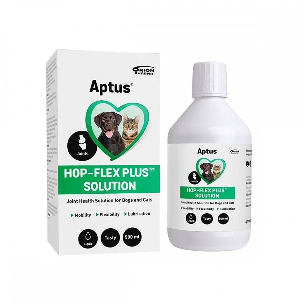 Aptus Hop-Flex Plus Solution 500 ml Hund - Hundehelse - Kosttilskudd