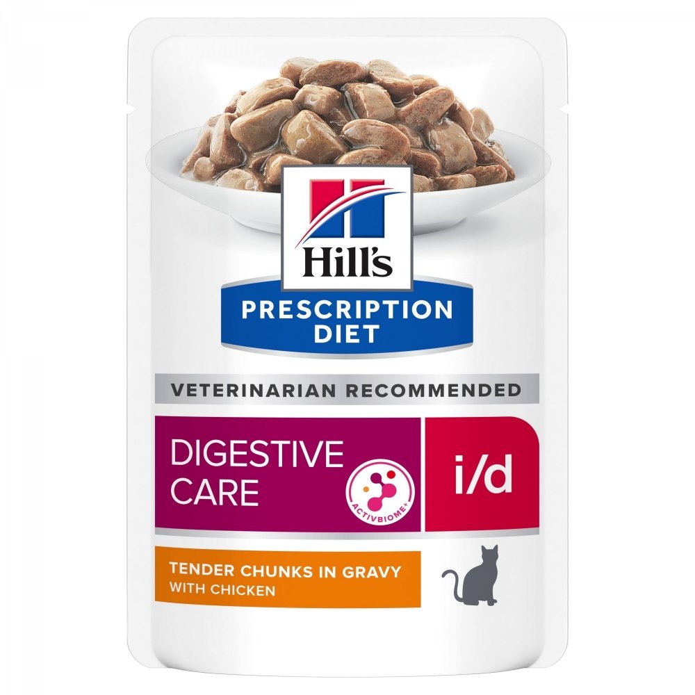 Bilde av Hill's Prescription Diet Feline I/d Digestive Care Chicken 12x85 G
