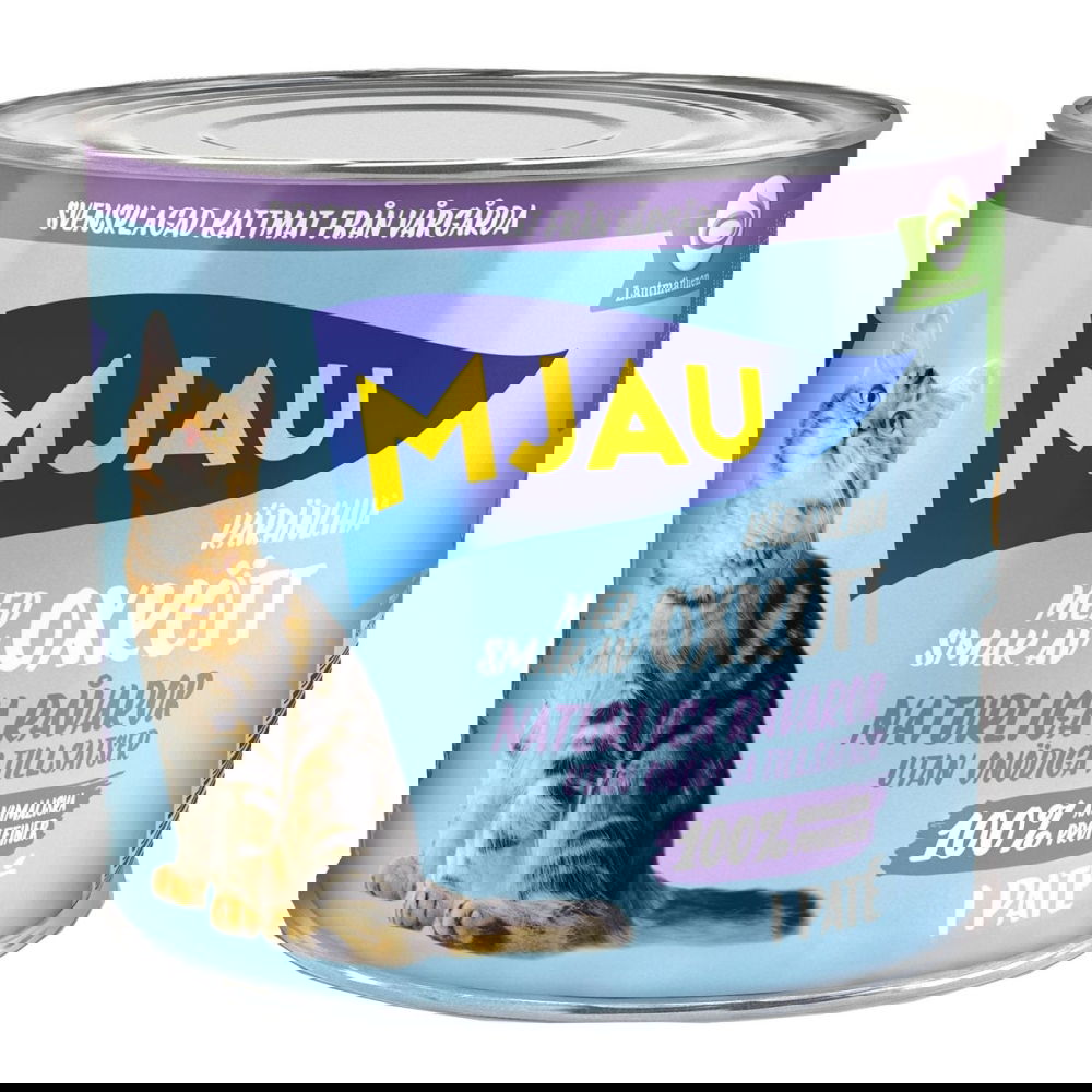 Mjau Paté med oksekjøtt 635 g