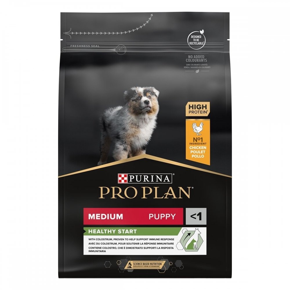 Purina Pro Plan Puppy Healthy Start Medium Chicken (3 kg) Valp - Valpefôr - Tørrfôr til valp