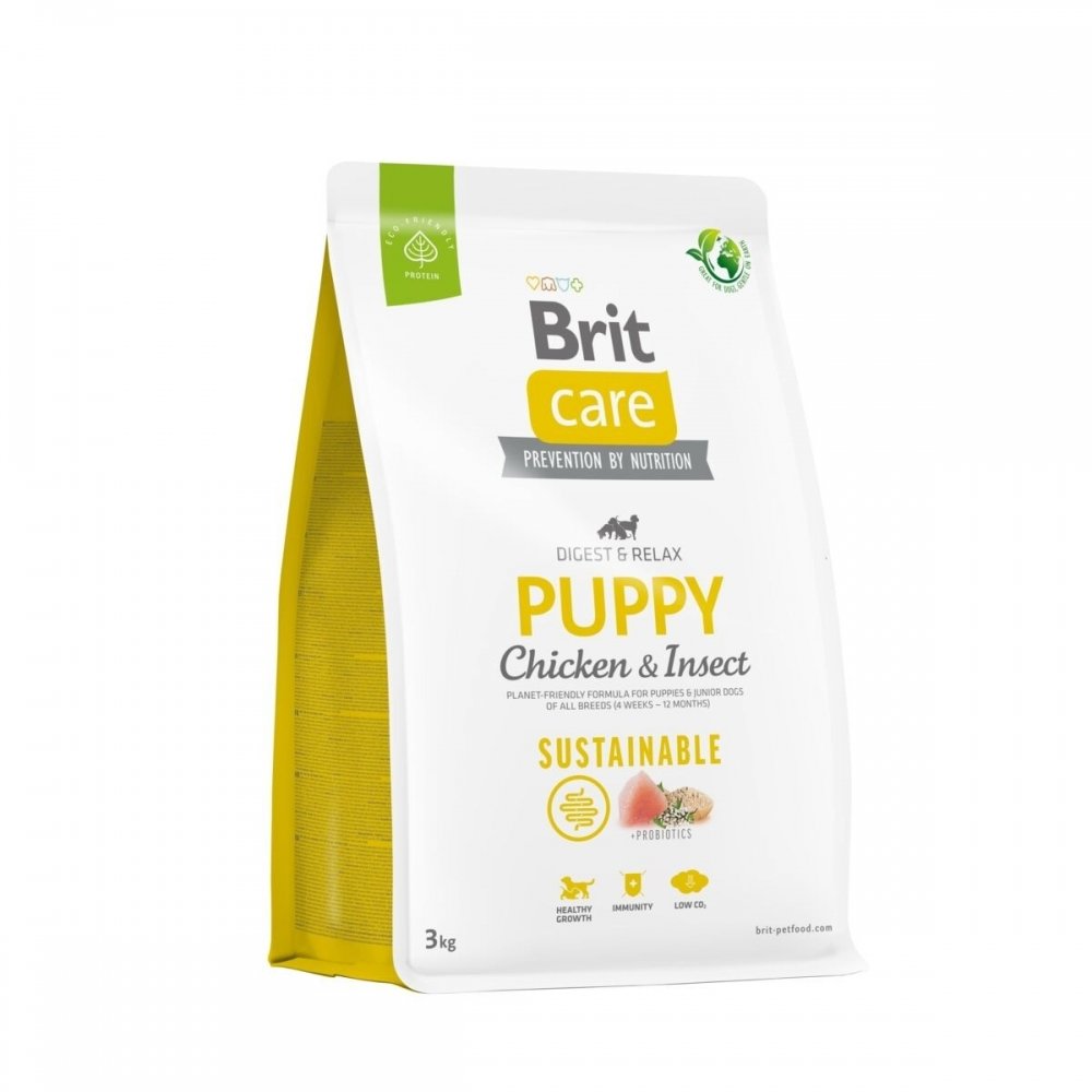 Brit Care Dog Sustainable Puppy (3 kg) Valp - Valpefôr - Tørrfôr til valp