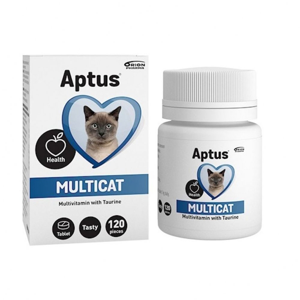 Aptus Multicat Tabletter Katt - Kattehelse - Kosttilskudd
