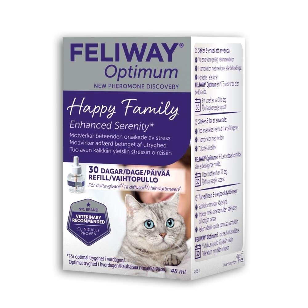 FELIWAY® OPTIMUM Refillflaske (1-pack) Katt - Kattehelse - Beroligende til katt