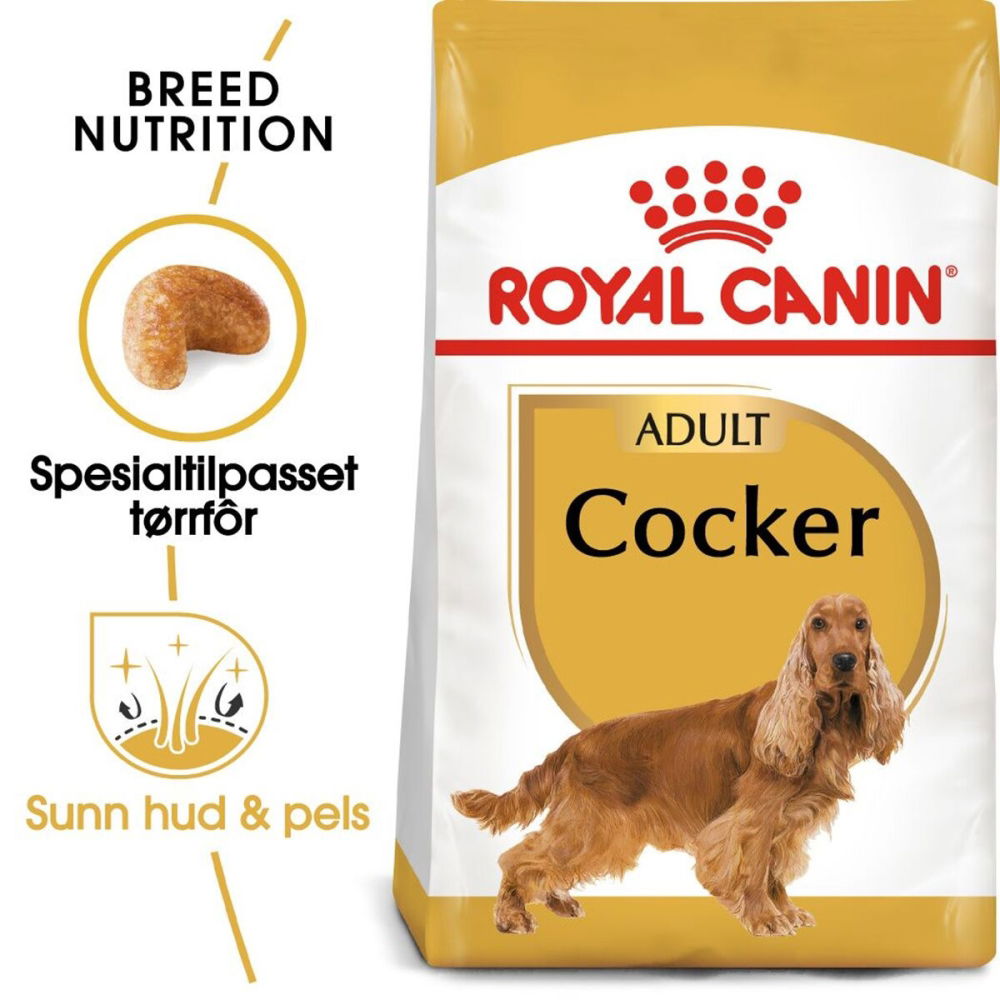 Bilde av Royal Canin Cocker Spaniel Adult (12 kg) - Alt til hunden