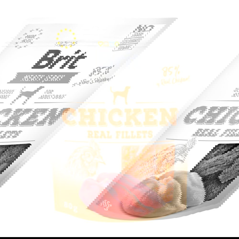 Brit Care Meaty Jerky Chicken Fillets (80 g)