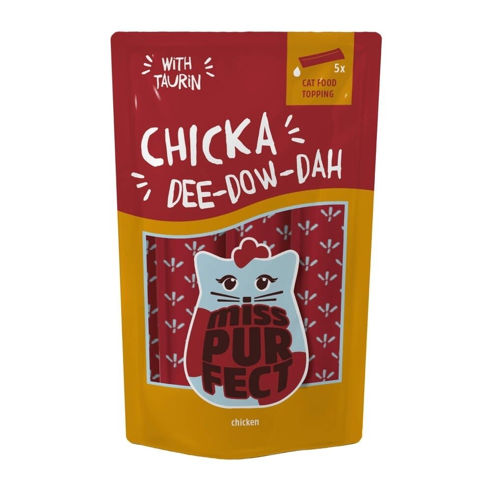 Miss Purfect Liquid Snack Chicken 5 x 14 g Katt - Kattegodteri