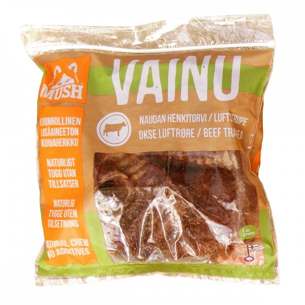 Mush Vainu Snacks Nøttestrupe Hund - Hundegodteri - Tørket hundegodteri