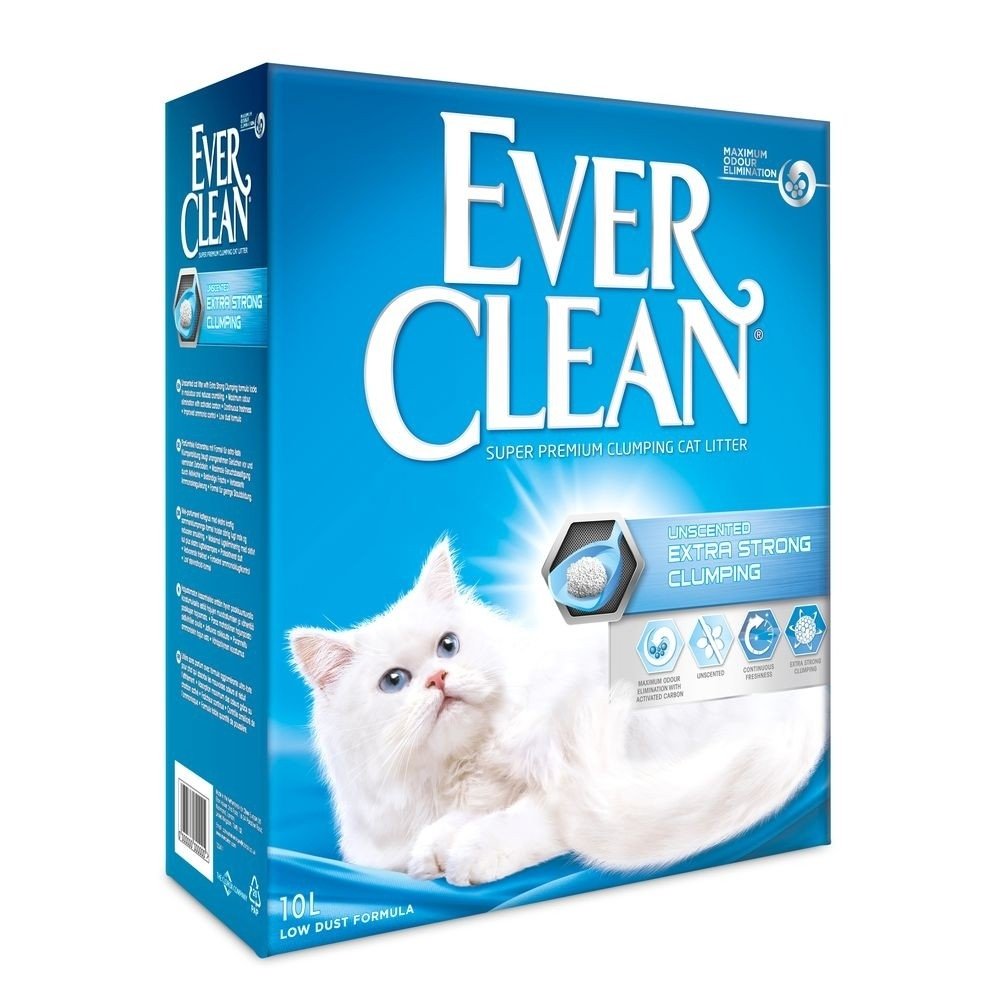 Ever Clean Extra Strong Unscented Kattsand (6 l) Katt - Kattesand