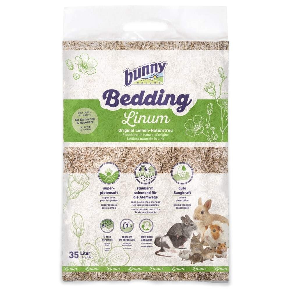 Bunny Nature Burstrø Linum (35L) Kanin - Burspon & Halm