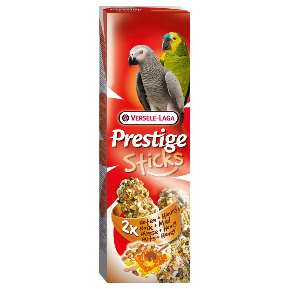 Prestige Sticks Papegøye Nøtter & Honning 140 g