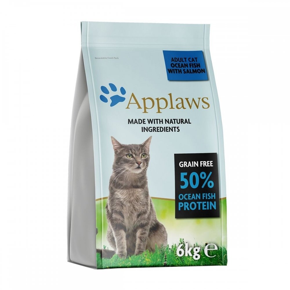 Applaws Cat Adult Fish & Salmon (6 kg) Katt - Kattemat - Voksenfôr til katt